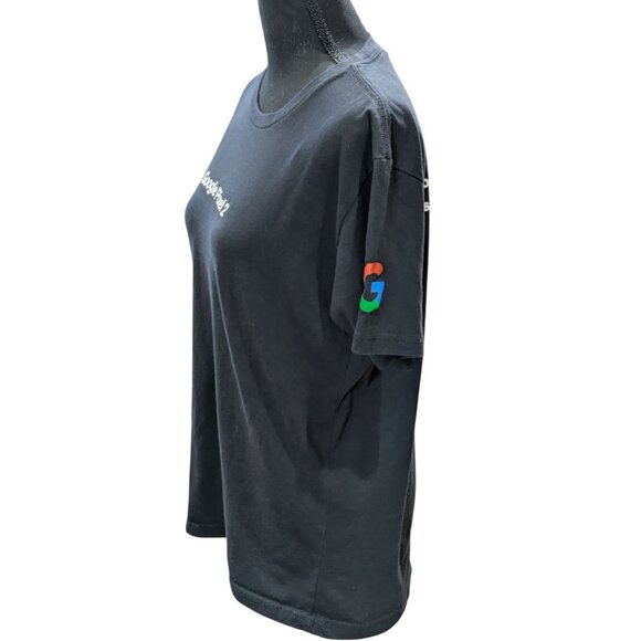 Google Pixel 2 Promo Womens T-Shirt Black Next Level Medium Cotton Blend - Picture 5 of 11